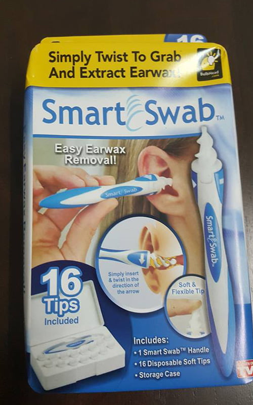 smart swab ear wax removal tool