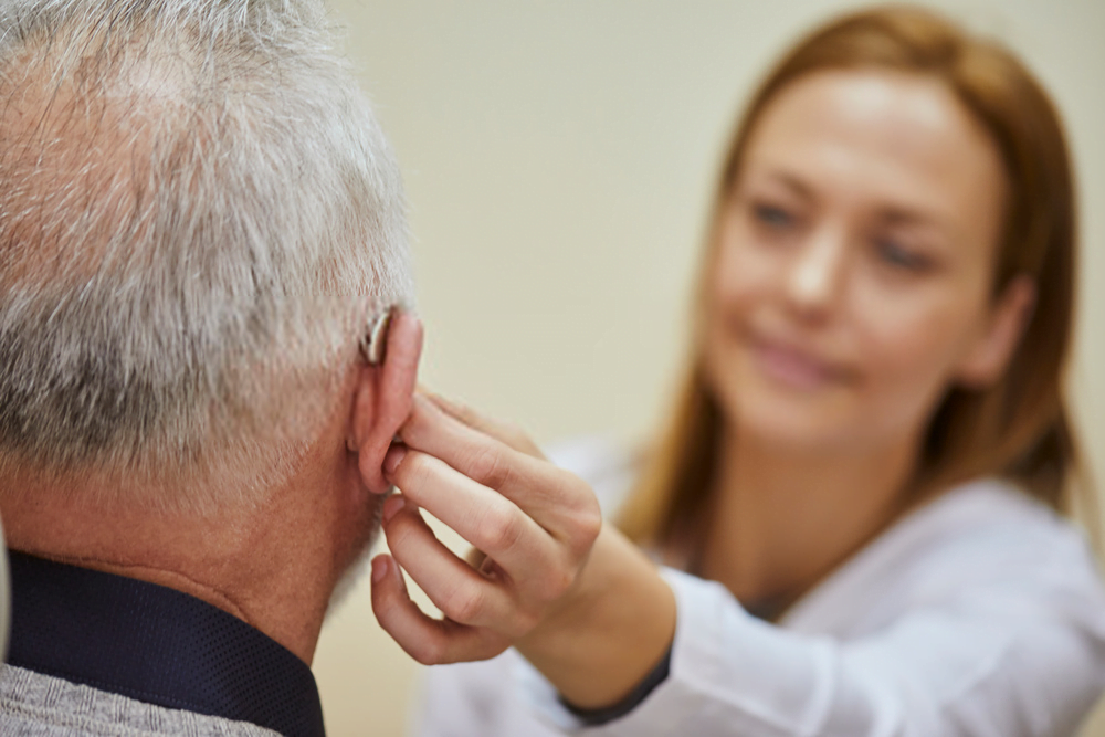 Hearing test for older people 